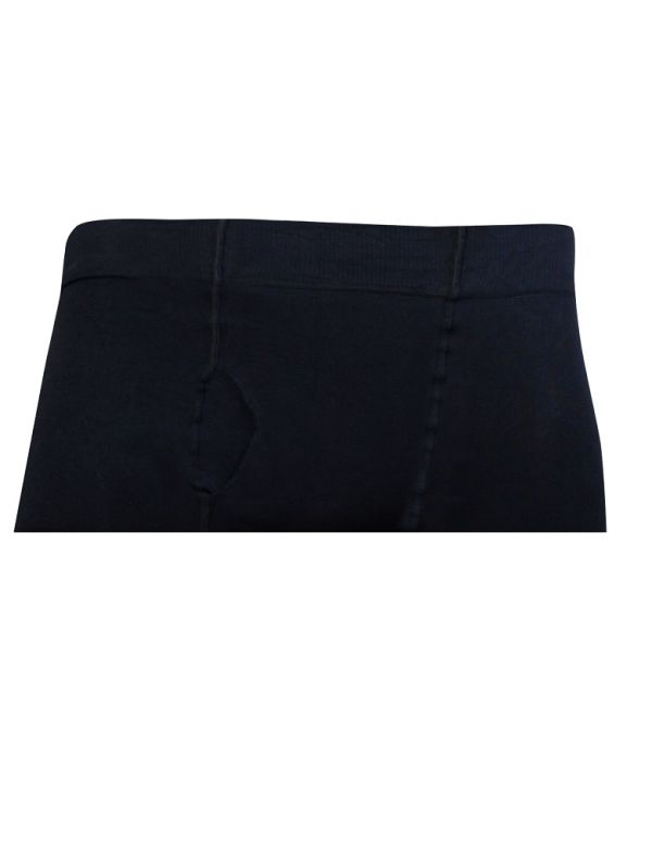Glamory Herren-Strumpfhose, blickdicht, mit Eingriff, "Microman 100", schwarz, 1 Stück